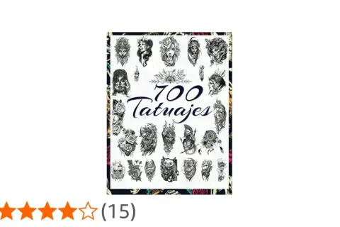 Colección de 700 diseños de tatuajes, perfectos para inspirar a tattoo artists. Incluye retratos, calaveras y motivos florales.